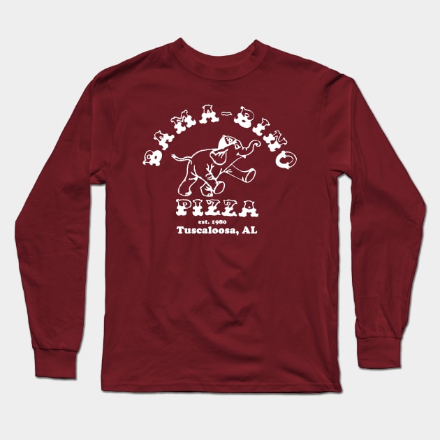 BAMABINO PIZZA Long Sleeve T-Shirt by thedeuce